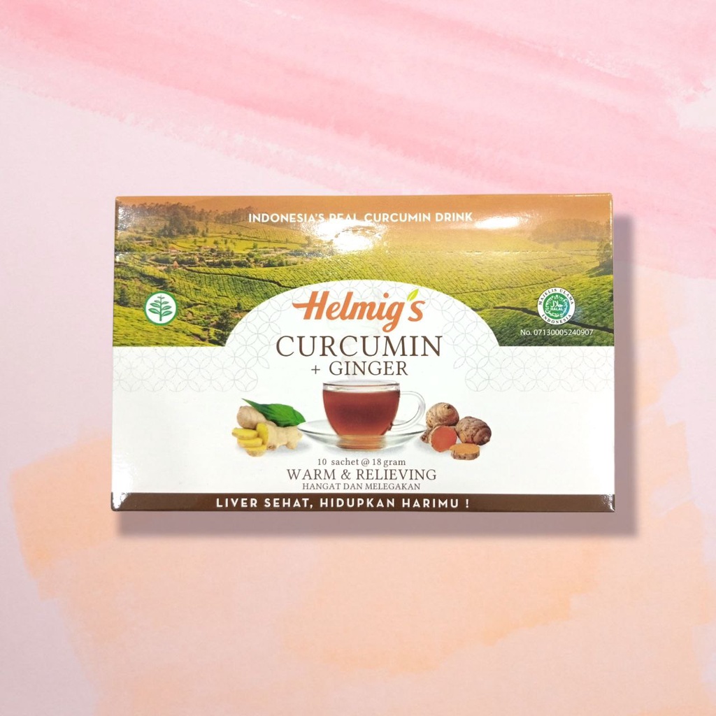 

HELMIG'S CURCUMIN + GINGER 10 SACHET @18GRAM