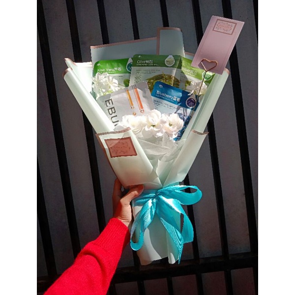 Mask bouquet/buket masker