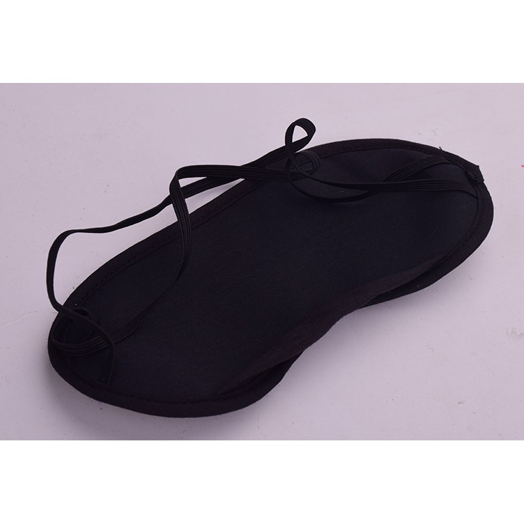 Penutup mata tidur Hitam Polos Travelling