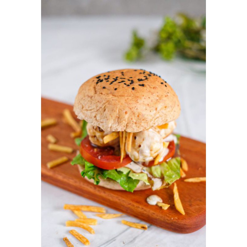 

BURGER gandum (empuk)