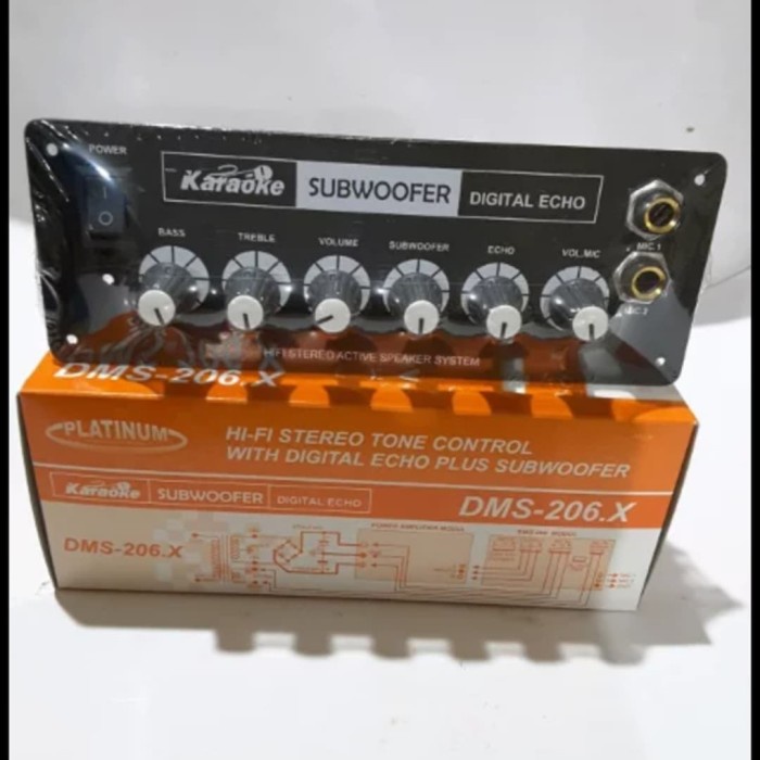 Kit Platinum DMS-206.X  Kit platinum DMS 206x  Kit tone control