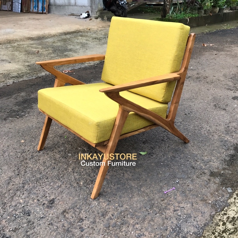 KURSI SANTAI KAYU JATI | KURSI TERAS JATI MINIMALIS | KURSI JATI MINIMALIS | KURSI CAFE KAYU JATI