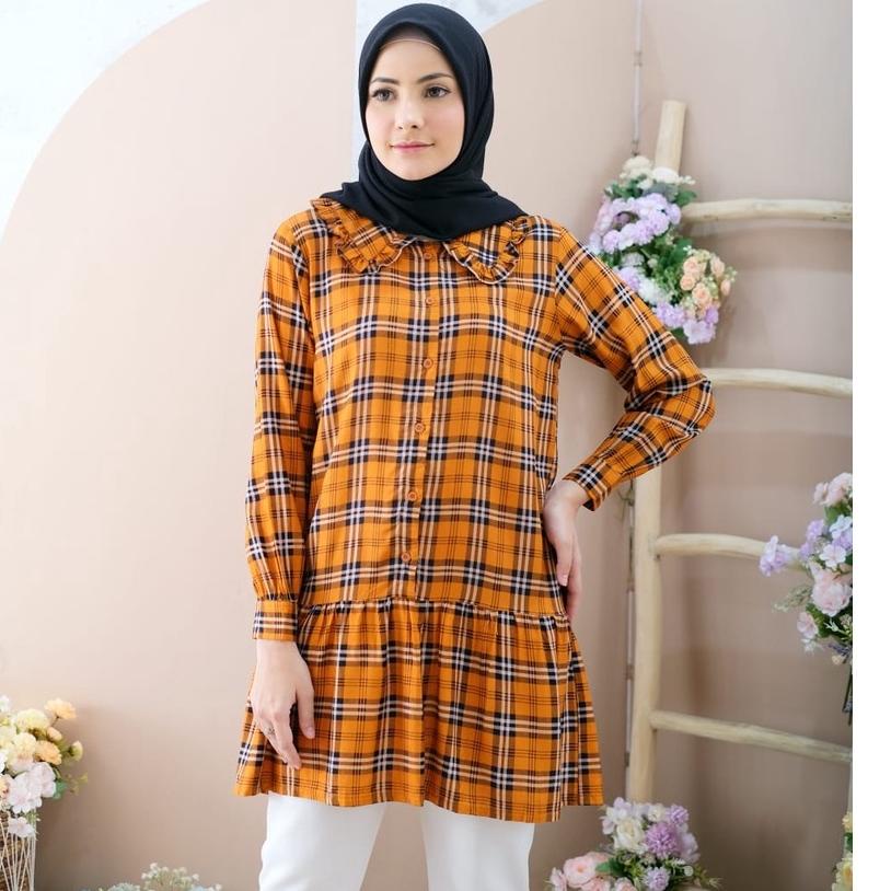☻ INOYA Tunik - Pakaian Wanita Terbaru by Hijab Mamah icis ➴
