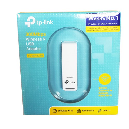 Usb Wifi Tp-Link Tl-Wn821n 300mbps