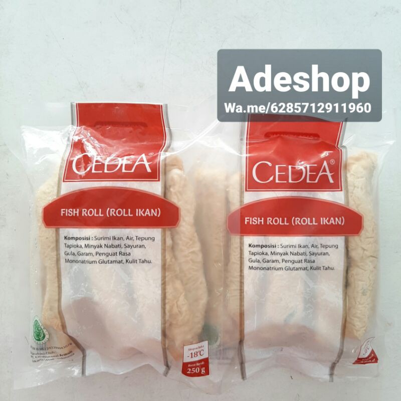 

fish roll ikan cedea 250 gr gram