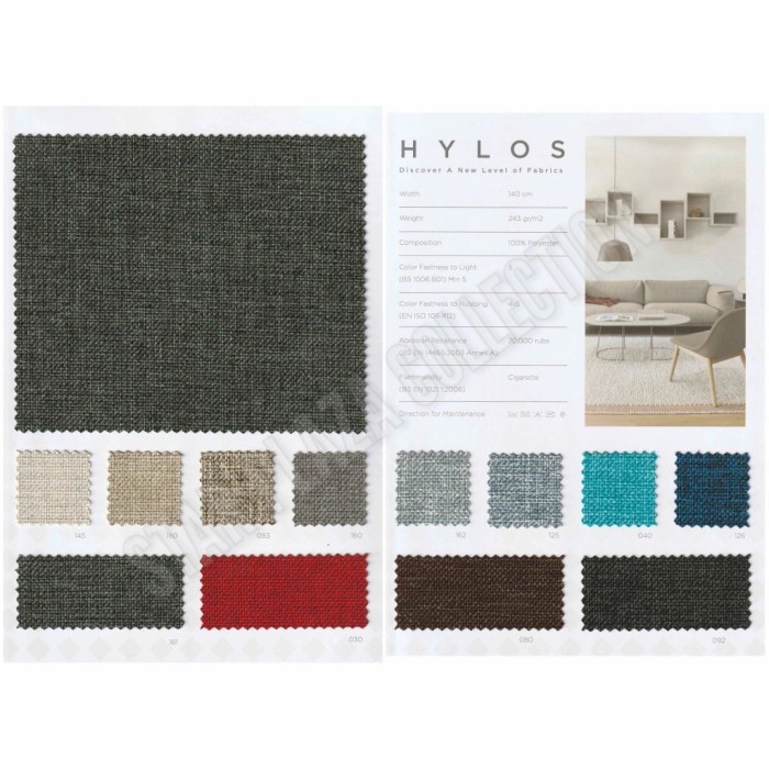 Bahan Kain Ateja Fabric Interior - Hylos (Sofa- Jok- Bantal- Kursi) ~ yst50