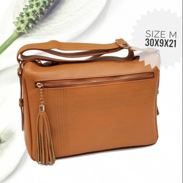 |Size M| TAS KULIT WANITA GARUT