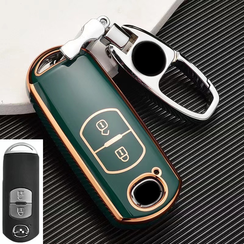 Case Kunci Remote Mobil Untuk Mazda 6 Mazda 3 Axela Atenza Cx-7 Cx-9 Cx-5 Cx5 2015 2016 2017 2018