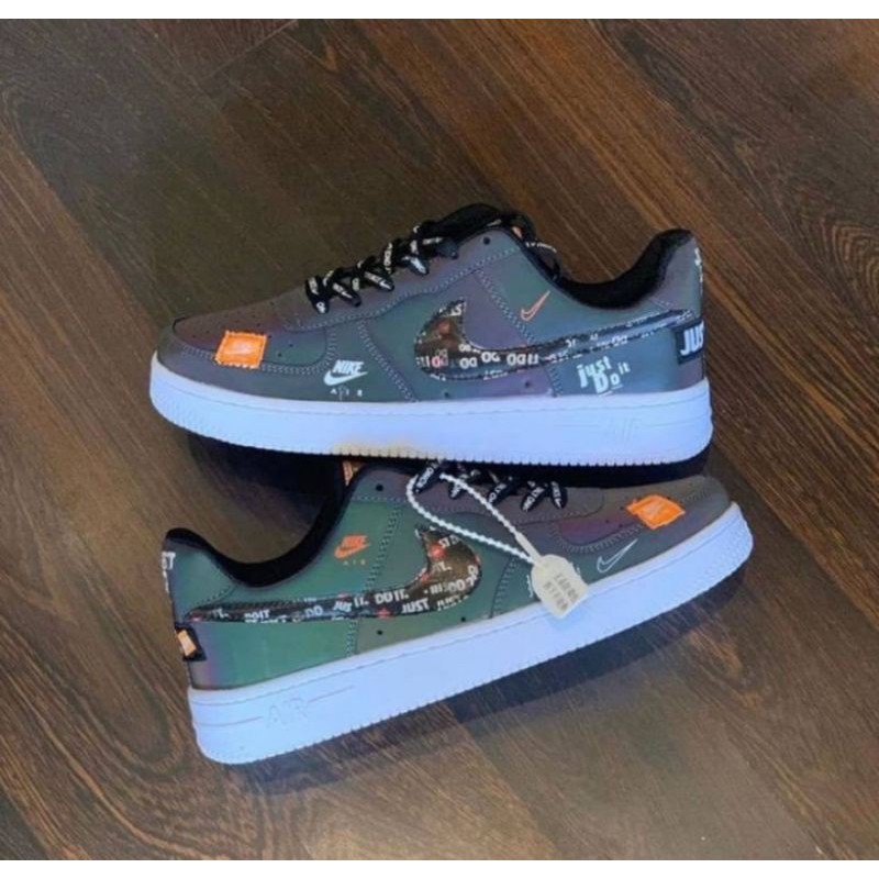 queen_regia sneakers nike air force 1 reflective premium