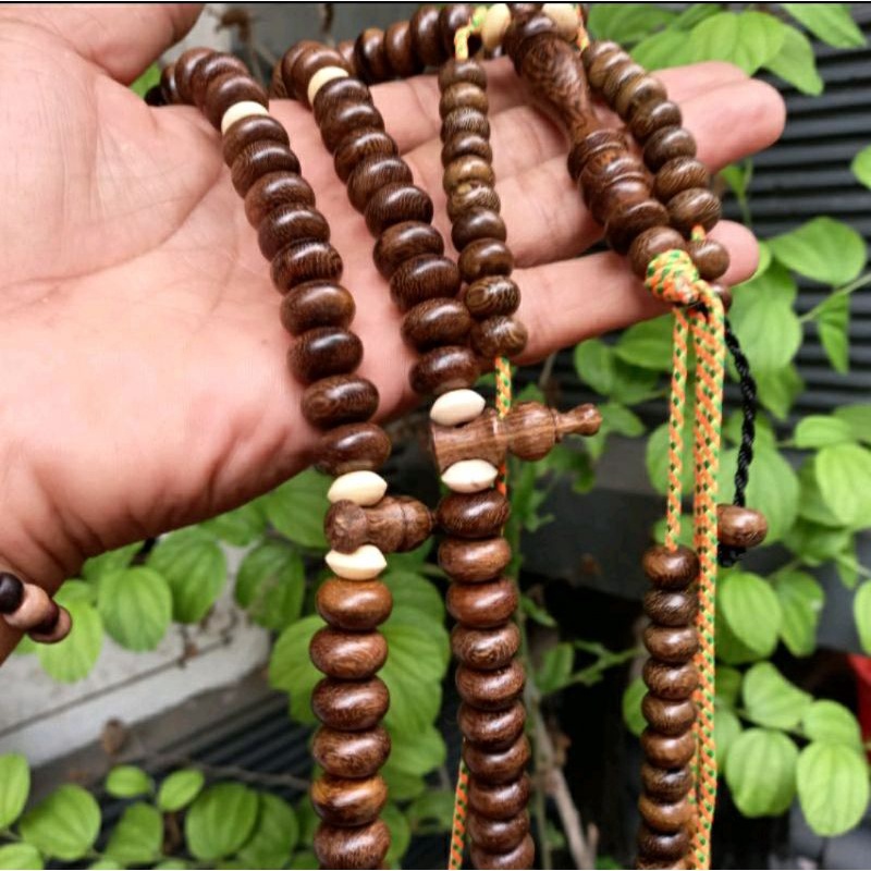 Tasbih tijani kayu johar 12mm tasbih tijaniyah tasbih yuser tasbih atijani