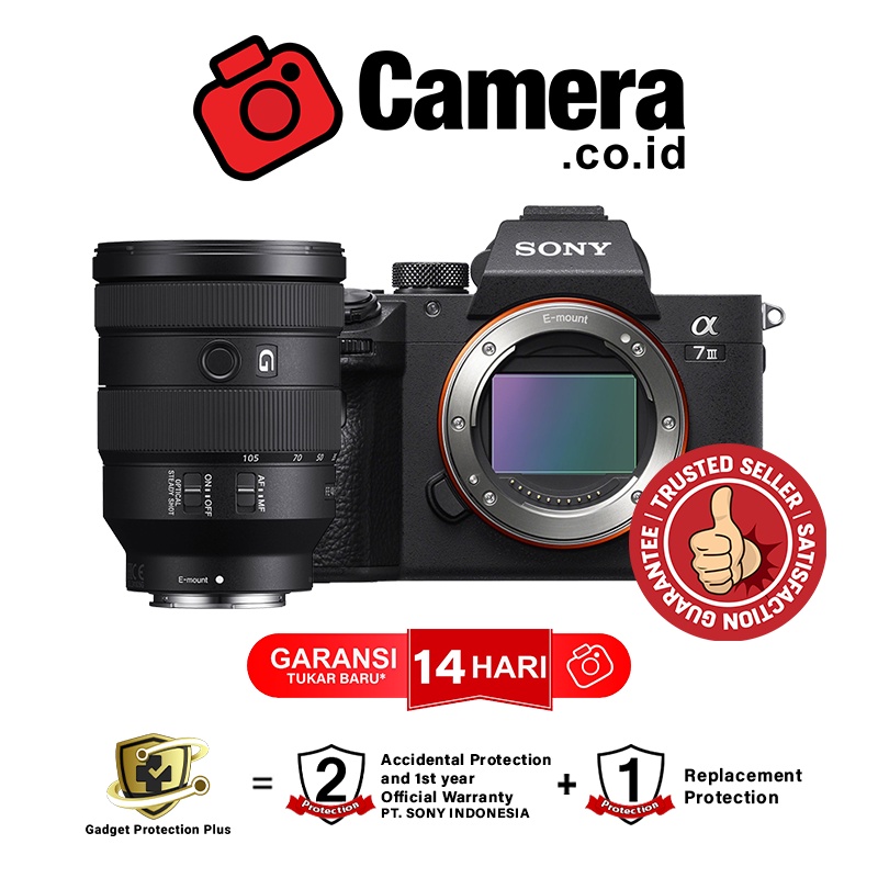 SONY Alpha A7 III Body + PWP SONY FE 24-105mm f/4 G OSS