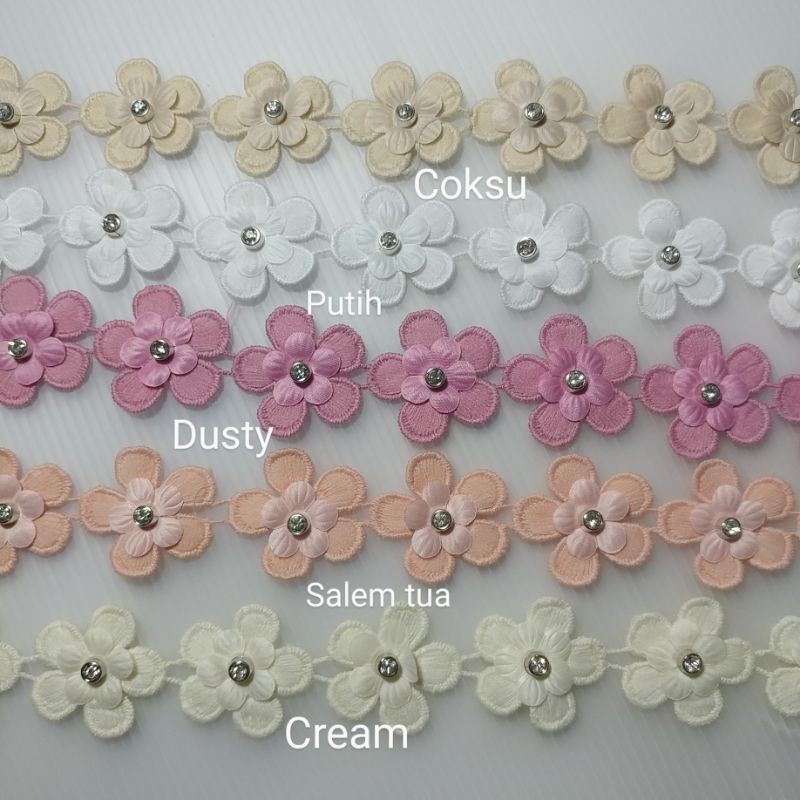 Renda Sakura Variasi per 24 pcs
