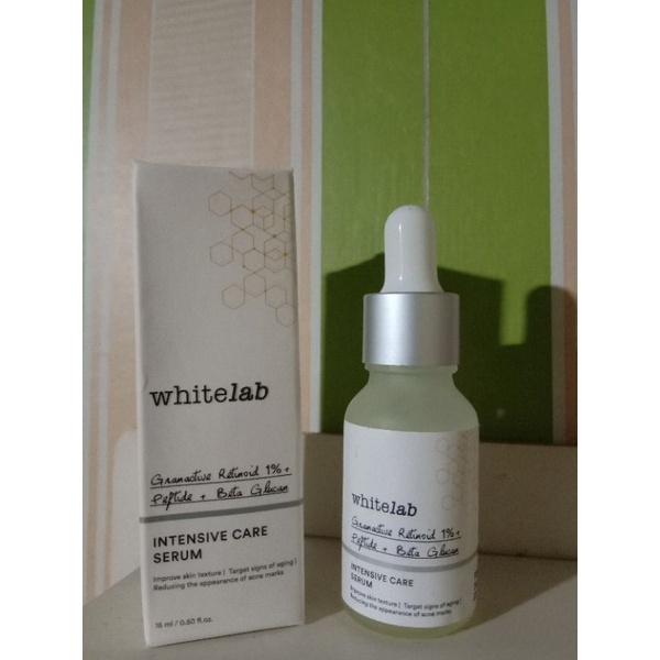 [COD] Whitelab Intensive Care Serum dengan Advanced Retinoid Generasi Terbaru Memberikan Manfaat Serupa dengan Retinol Minim Iritasi &amp; Efektif diaplikasikan Setiap Hari - BPOM 15ML