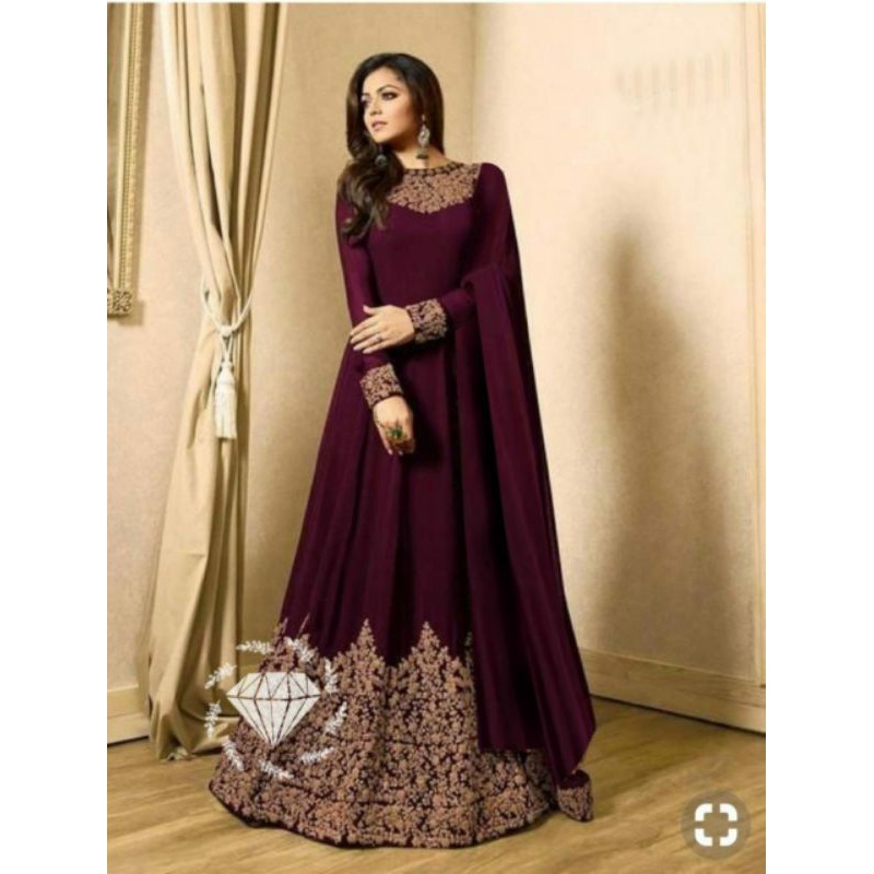 PCS MAXY DRASHTI DHAMI BORDIR KR FASHION PAKAIAN WANTA DRESS GAMIS MAXI BAHAN MOSCREPE ADA VIDEO REVIEW ASLI PRODUK
