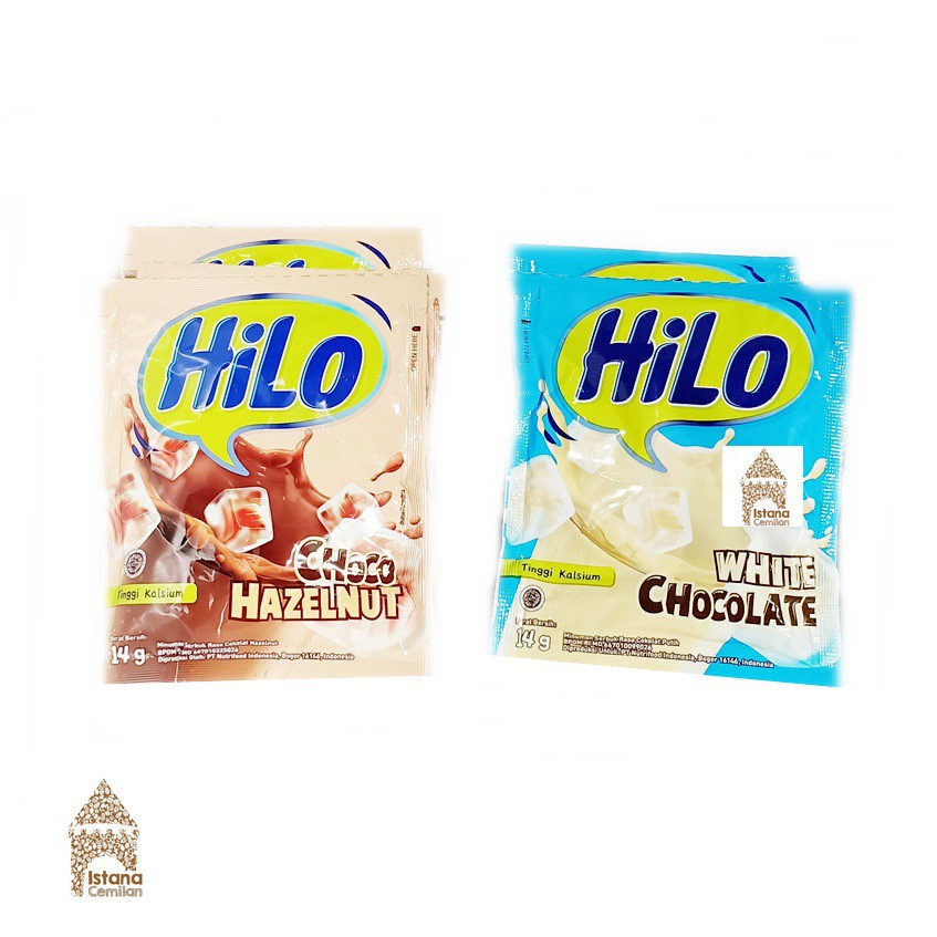 Hilo Choco Hazelnut / Hi Lo White Chocolate (isi 10 pcs)