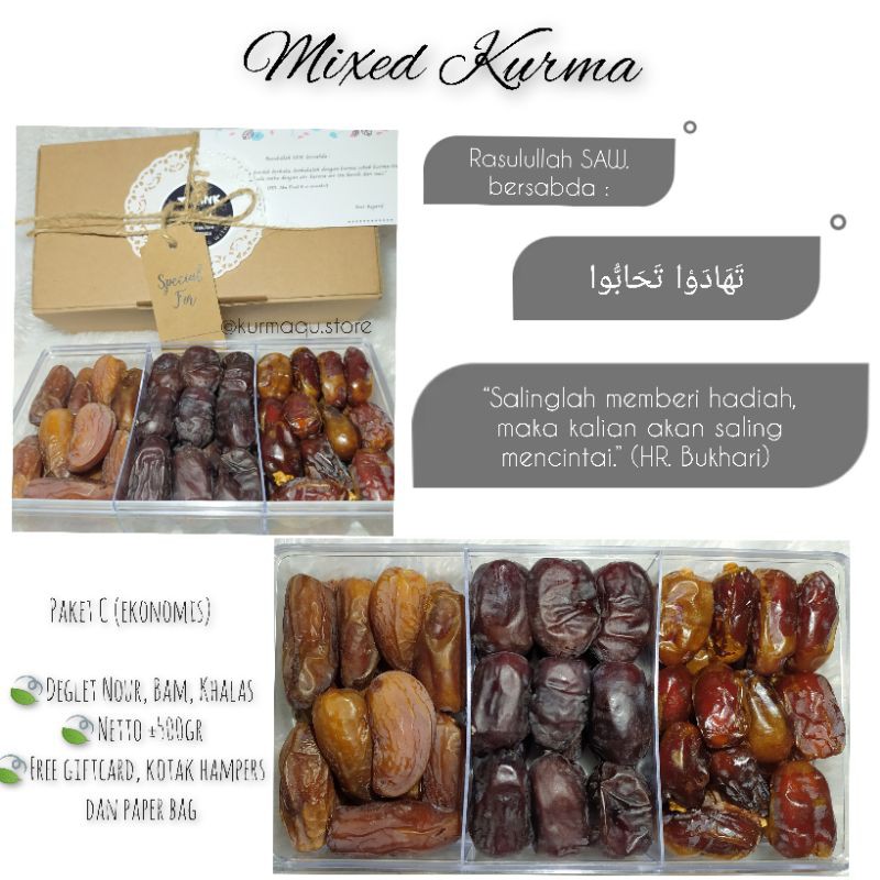 

HAMPERS KURMA || HANTARAN KURMA || PARCEL KURMA || GIFT RAMADHAN
