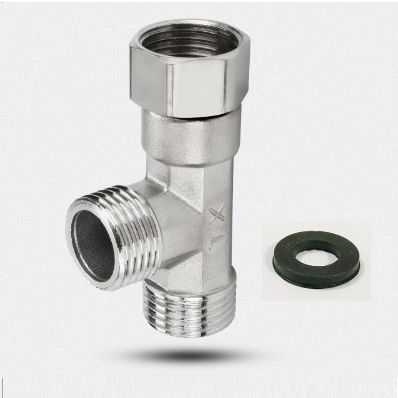 Tee drat luar sambungan KRAN AIR/ TEE DRAT DALAM 1/2&quot; TEE SHOWER SAMBUNGAN PIPA/KUNINGAN 1/2inch