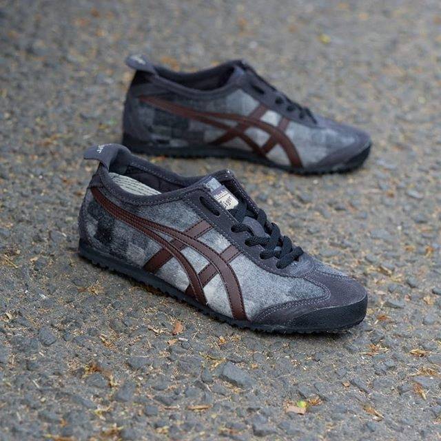 

ONITSUKA BOX MOTIF BLACK BROWN