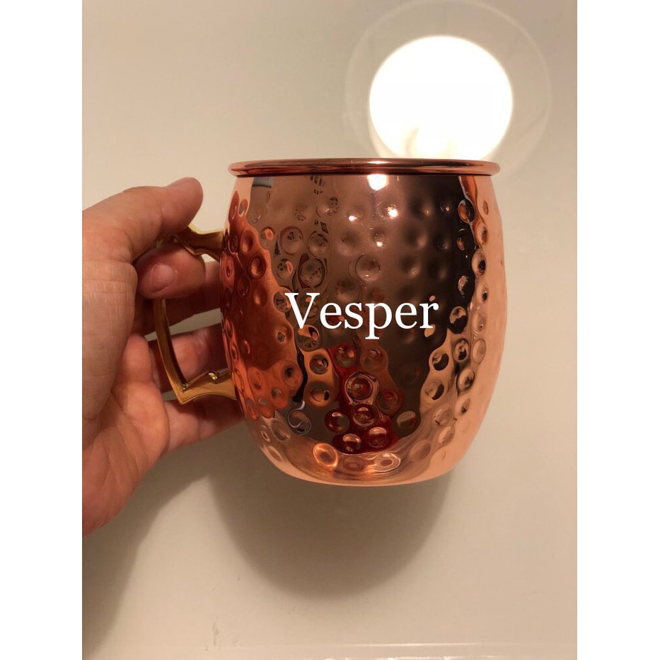 moscow mule mug copper plated / coffee mug / beer mug / coffee cup