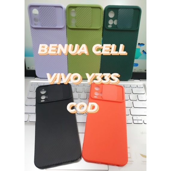 CASE SLIDE VIVO Y33S - CASE SLIDE PLUS PELINDUNG KAMERA VIVO Y33S - BC