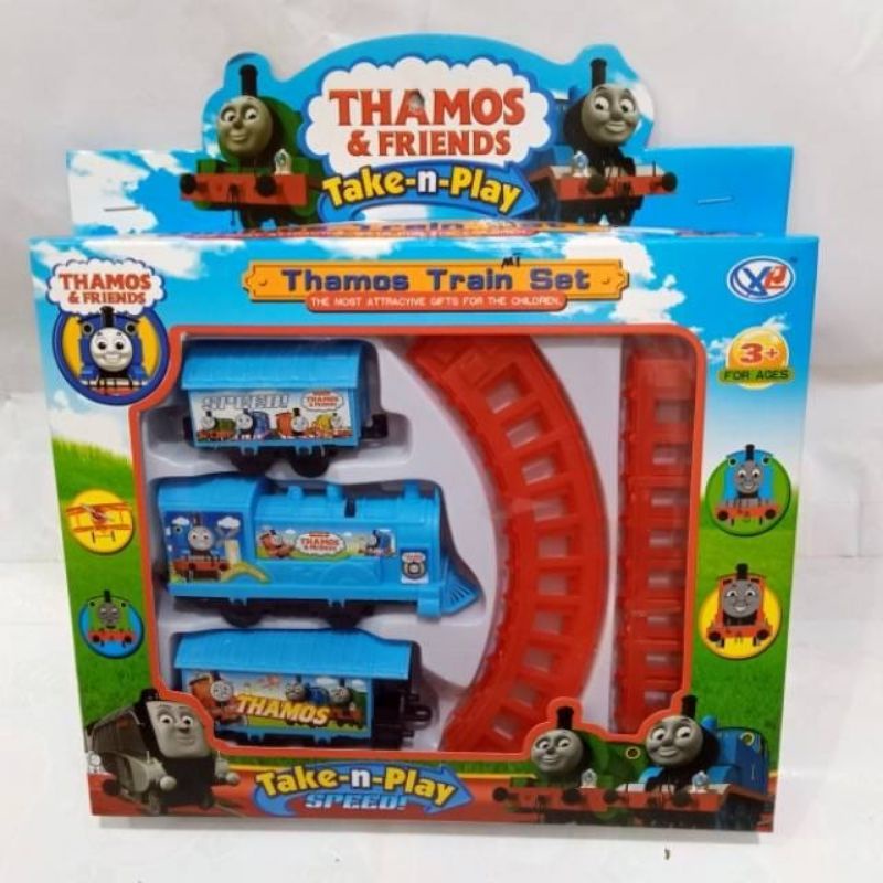 Mainan Kereta Api Rel Baterai