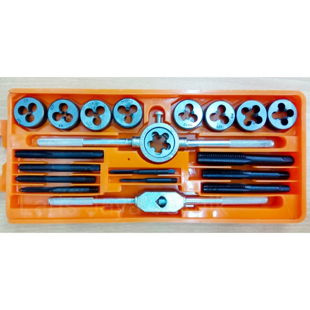 Tap & die set 20pc SUPER asli (japan)