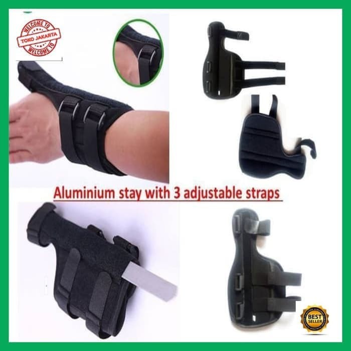 dekker jempol tangan kiri kanan anti nyeri thumb protect support