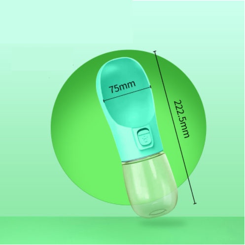 COD/Pet Water Bottle 2 in 1 Travel Botol Minum Makan Anjing &amp; Kucing Hewan Portable Food &amp; Drink