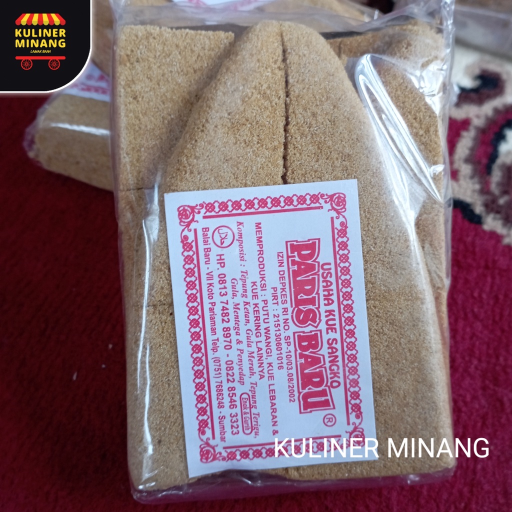 

Kue Sangko Oleh-Oleh Asli Cemilan Kampung Makanan Khas Payakumbuh Padang 250g Jajanan Snack Kuliner Minang Kabau AX00