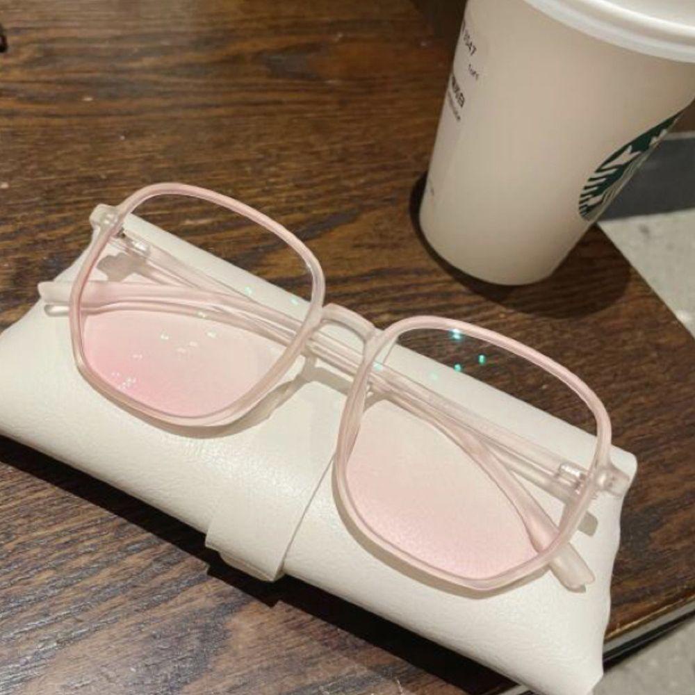 Agustinina Kacamata Baca Kawaii Outdoor Shades Eyewear Gradient Anti-UV Kacamata Gaya Korea Wanita Sunglasses