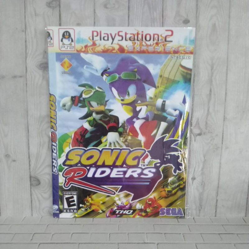 CD DVD KASET PS2 K0_fab SONIC RIDERS