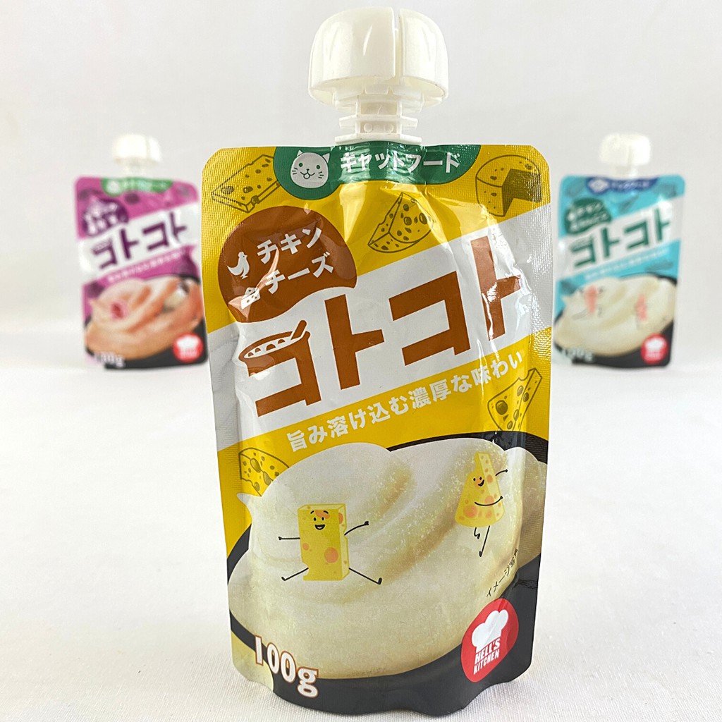 

KOTOKOTO Snack Kucing Soft Puree in Rich Flavour 100gr