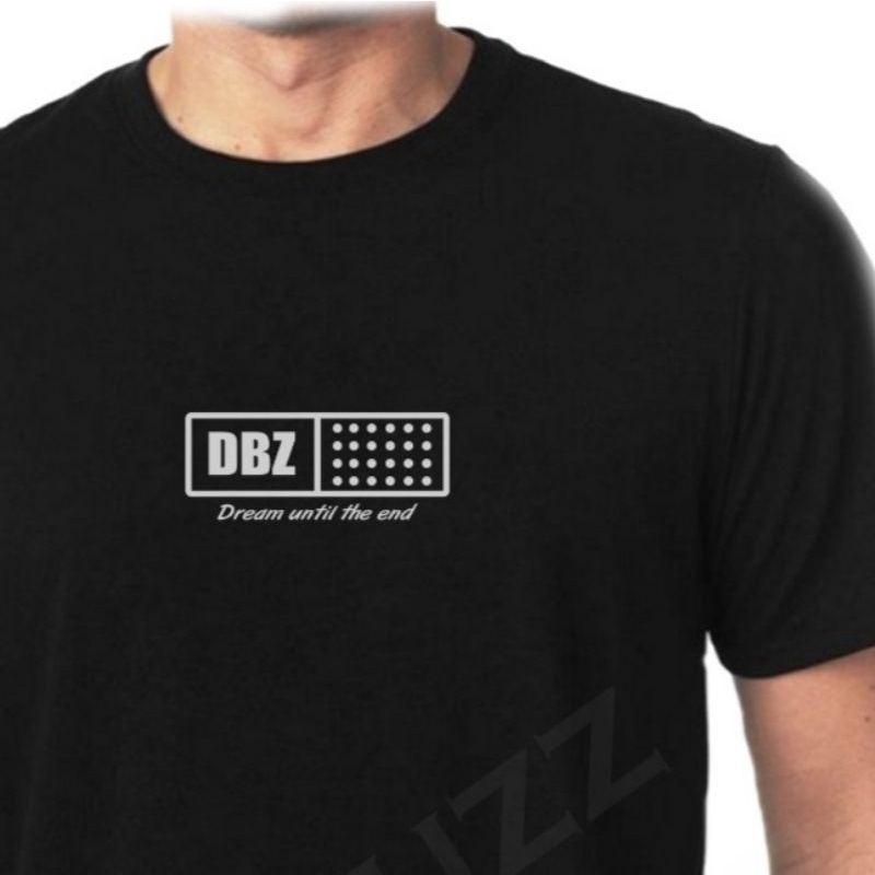 Dhabuzz art T-shirt black edition DBZ dot cotton combad