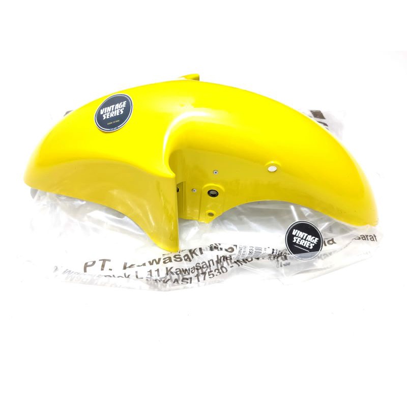 spakbor depan Kawasaki ninja R Ss ORI original kuning Slebor ninja r ss kuning original
