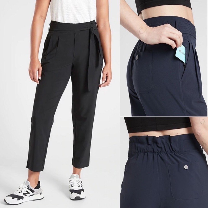 ATHLETA GAP SKYLINE PANTS ORIGINAL FULL TAG BARU NEW CELANA KERJA BAHAN