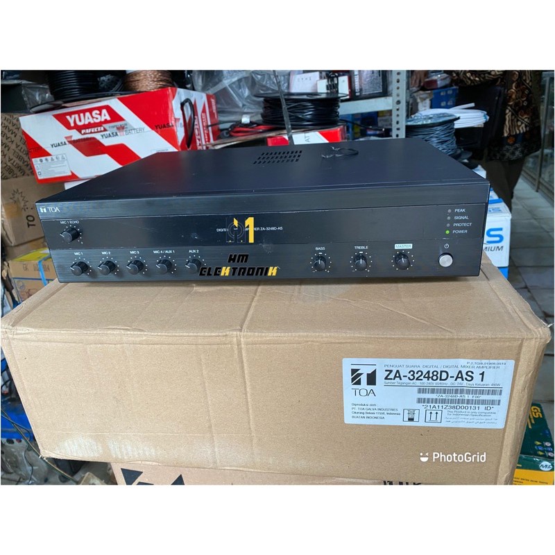Toa ZA 3248D AS ZA 3248 D Digital Mixer Amplifier 480w/TOA ZA 3248 DMZ 3248DMZ Digital Mixer Amplifi