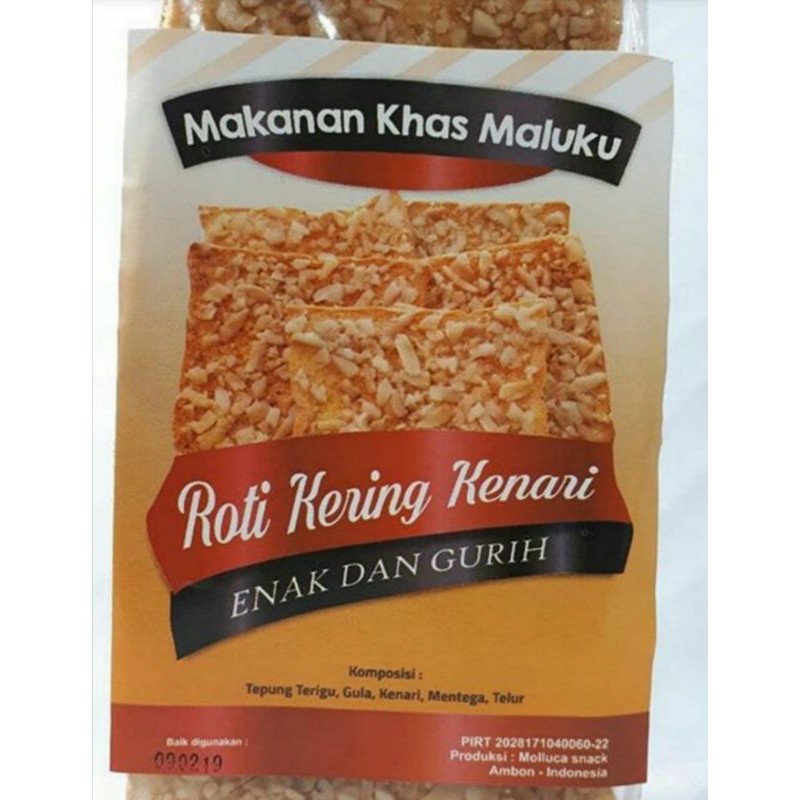 Roti Kering Kenari Ambon