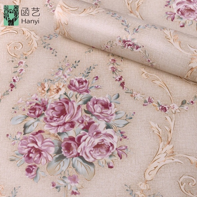 Wallpaper Dinding / Wallpaper Sticker BATIK SHABBY KREM