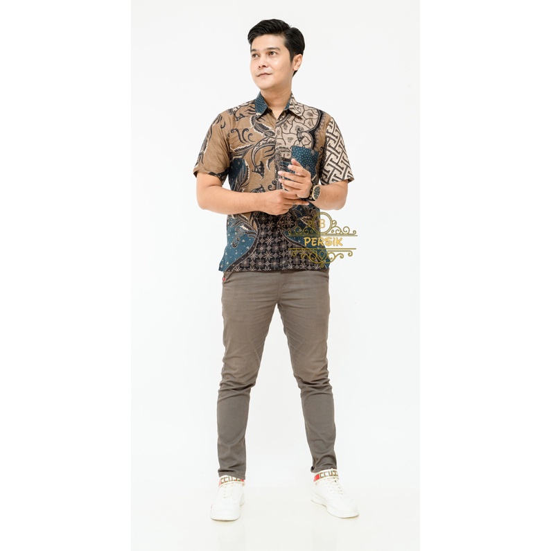 Maura Couple - Sania Ruffle Batik Couple Ori Ndoro Jowi Garansi Termurah Shopee - BATIK MODERN SOLO-HM Lasem