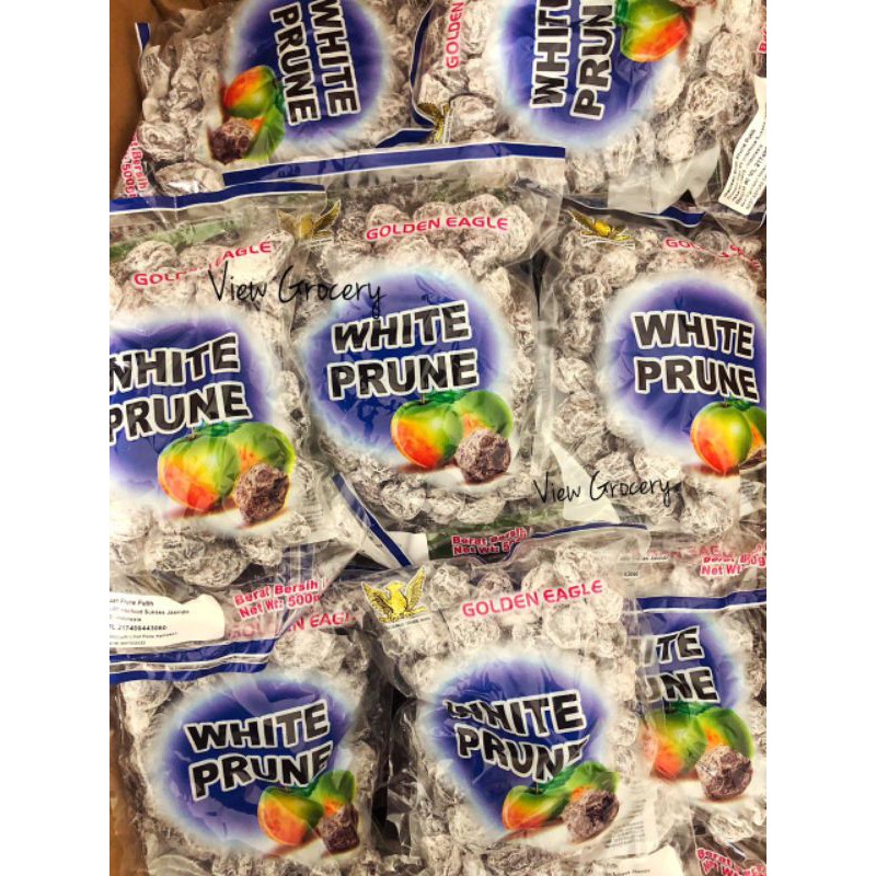 

Halal Golden Eagle white prune/manisan kiamboi/semboi /prune putih 500gr