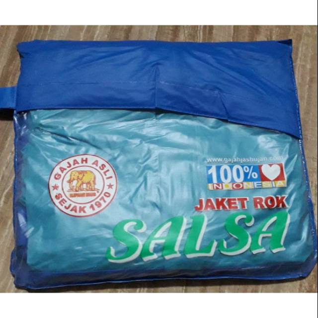 Jas Hujan Jaket Rok Gajah Asli Salsa