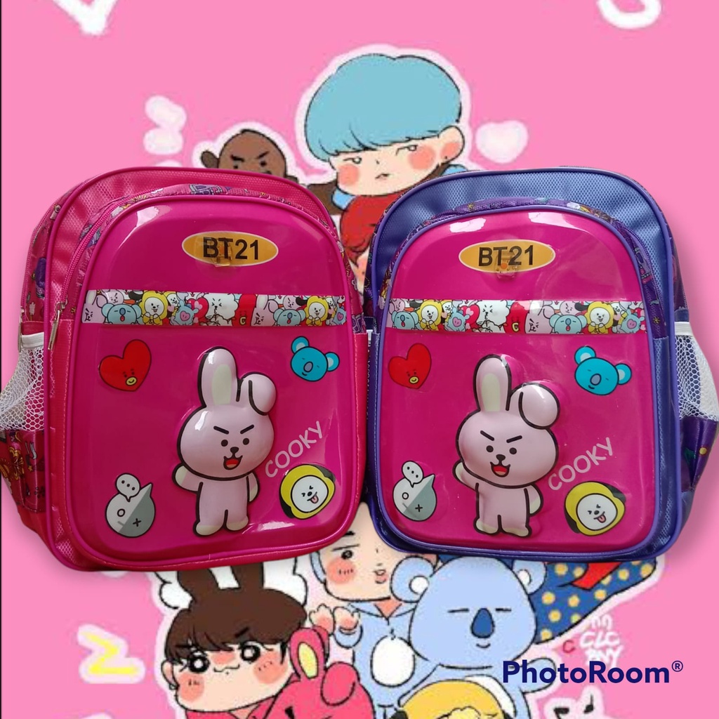 RANSEL SEKOLAH ANAK TK PEREMPUAN BT21