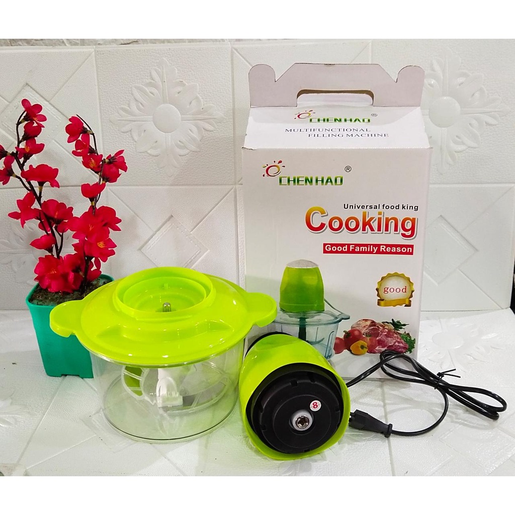 BLENDER DAGING CHEN HAO BLENDER CAPSUL ISI 2 LITER DENGAN 3 MATA PISAU TAJAM FOOD PROCESSOR