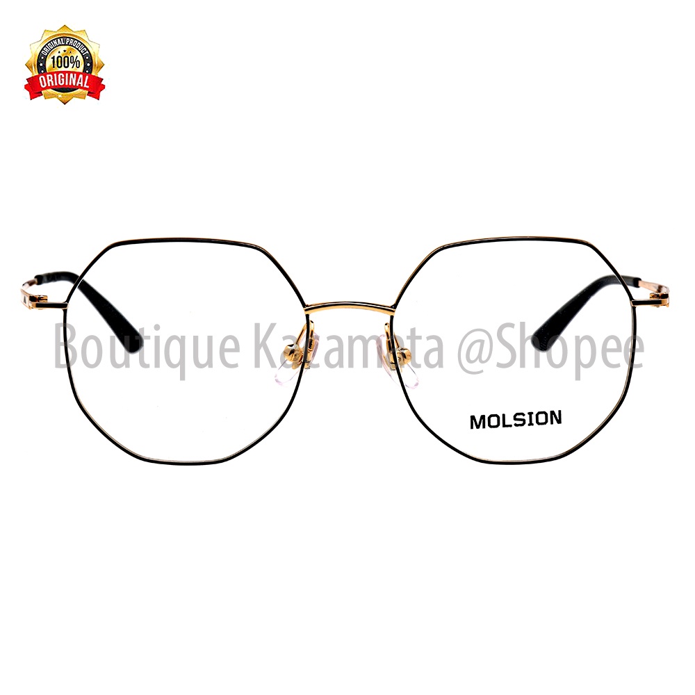 Frame Kacamata Molsion Original MJ7115-B12