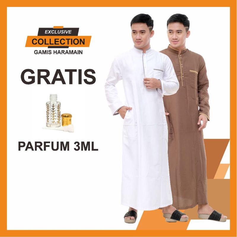 [COD] GAMIS PRIA JUBAH PRIA JUBAH GAMIS PRIA MODEL HARAMAIN