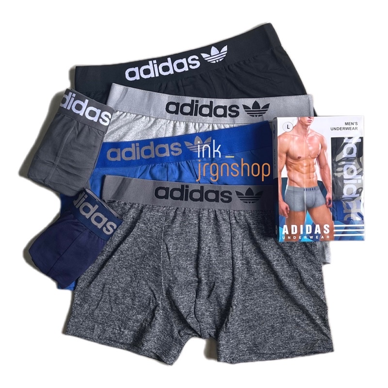 CELANA DALAM BOXER PRIA DEWASA (1 BOX ISI 3 PCS) / CELANA DALAM PRIA / SEMPAK PRIA