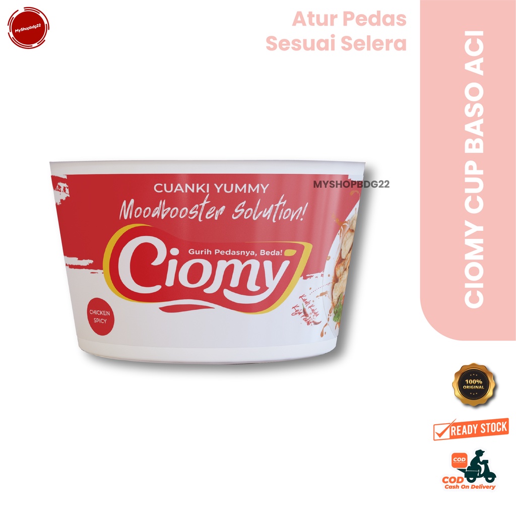 Ciomy Cup Baso Aci / Baso Aci Non MSG