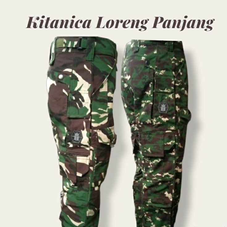 [COD] TERLARIS CELANA KARGO LORENG PANJANG CELANA TACTICAL PANJANG LORENG KITANICA JUMBO TERMURAH | 