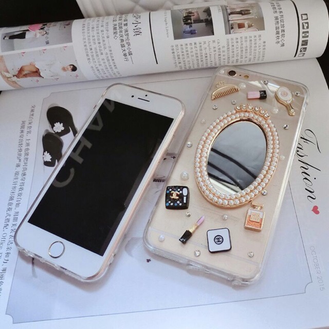 Bling Case Mirror  Handmade Bling Case All tipe Samsung A51 A71 Oppo F9 oppo F3 F7