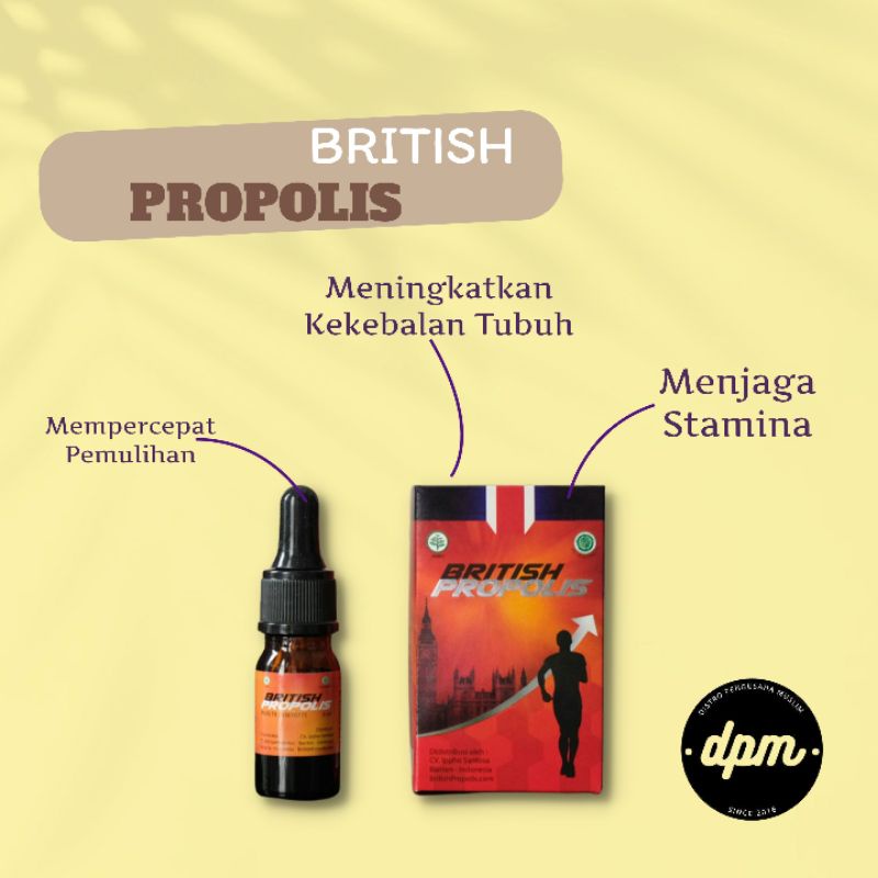 Propolis British Asli Original 100%